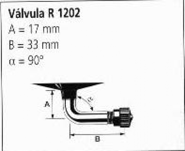 CAMARA MICHELIN 8 8C 3 VALVE 1202