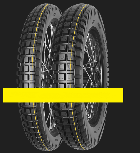 MITAS 80/100 -21 51P ENDURO HYBRID SUPER TL M+S (Raya amarilla)