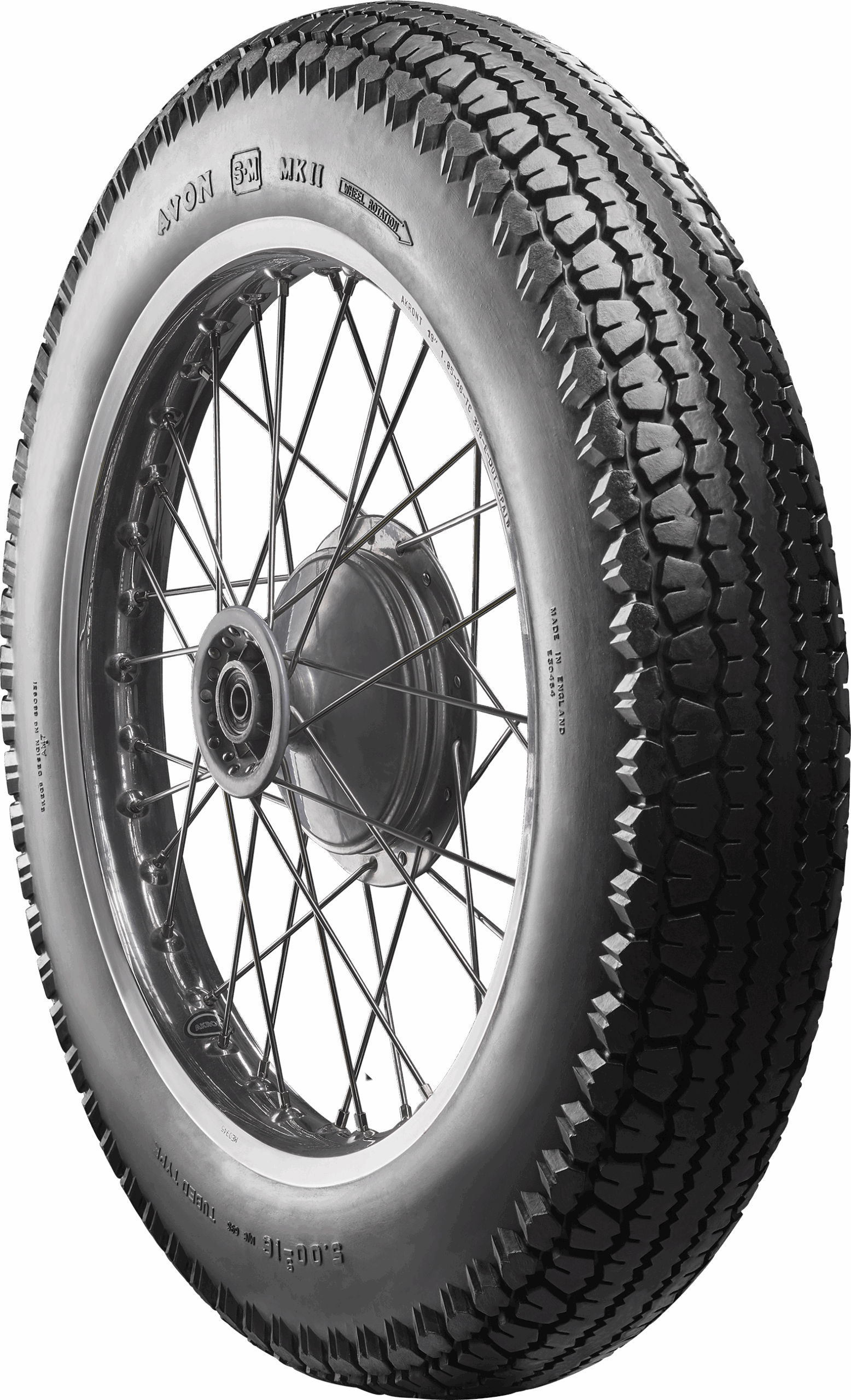 AVON 5.00 -16 69S SAFETY MILEAGE C MKII TT