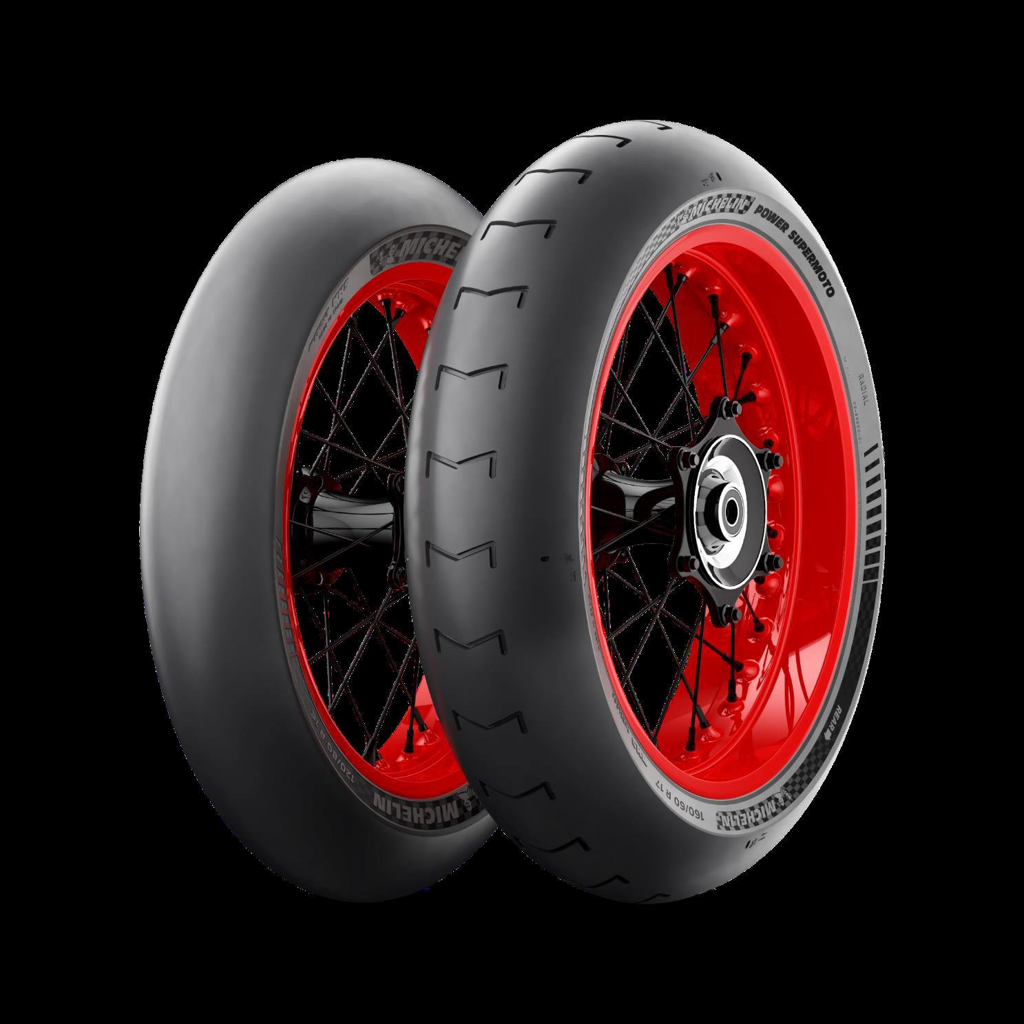 MICHELIN 120/75 R16.5 POWER SUPERMOTO MEDIUM NHS TL