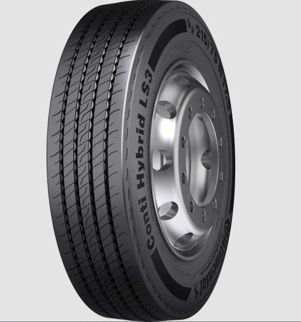 CONTINENTAL 225/75 R17.5 129/127M HYBRID LS3 M+S 12PR