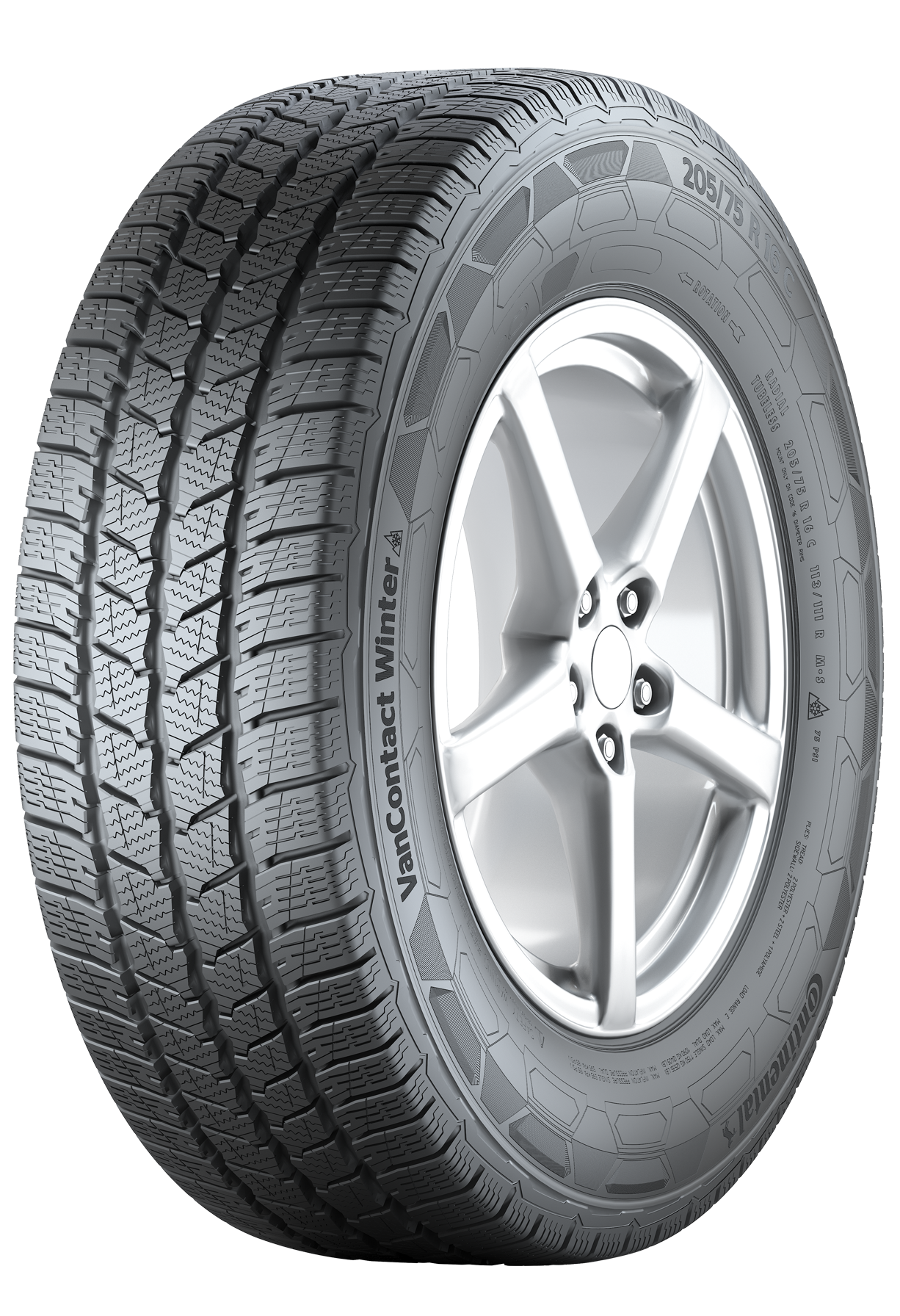 CONTINENTAL 215/75 R16C 113/111R VanContactWinter 8PR