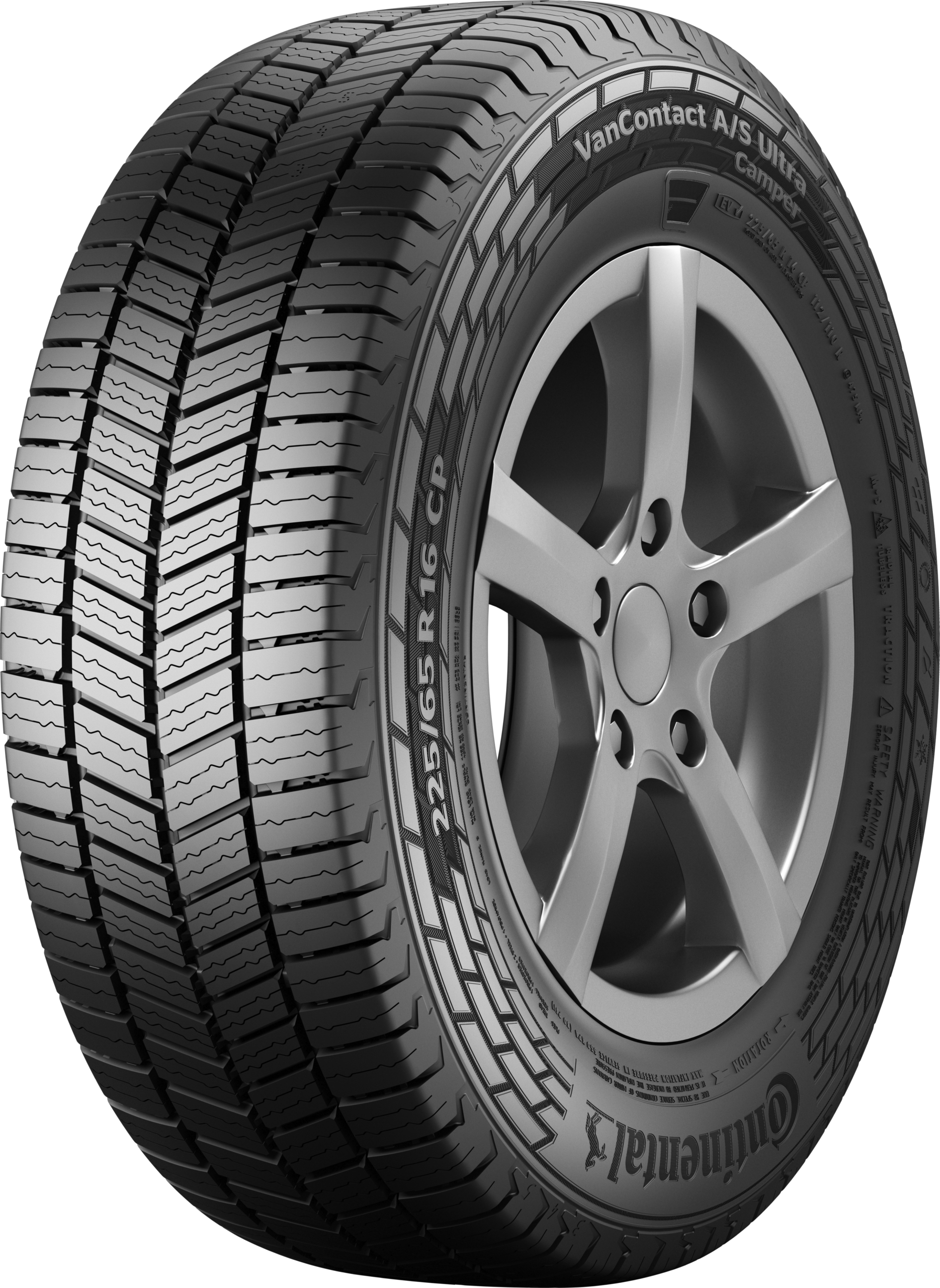 CONTINENTAL 225/65 R16C 112/110R VANCONTACT A/S ULTRA CAMPER 8PR